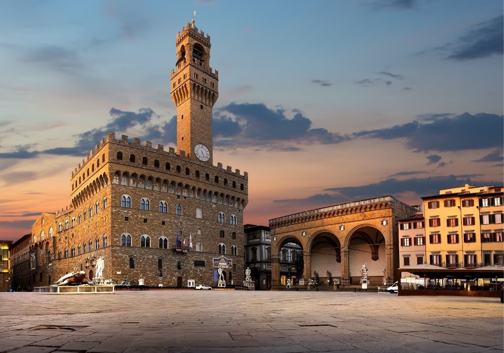 Forenze piazza della Signoria